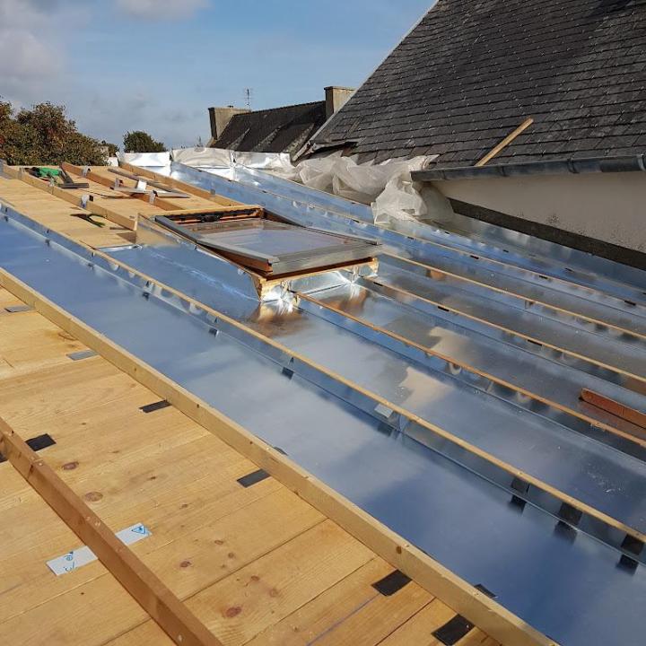Chantier de zinguerie Plouguin