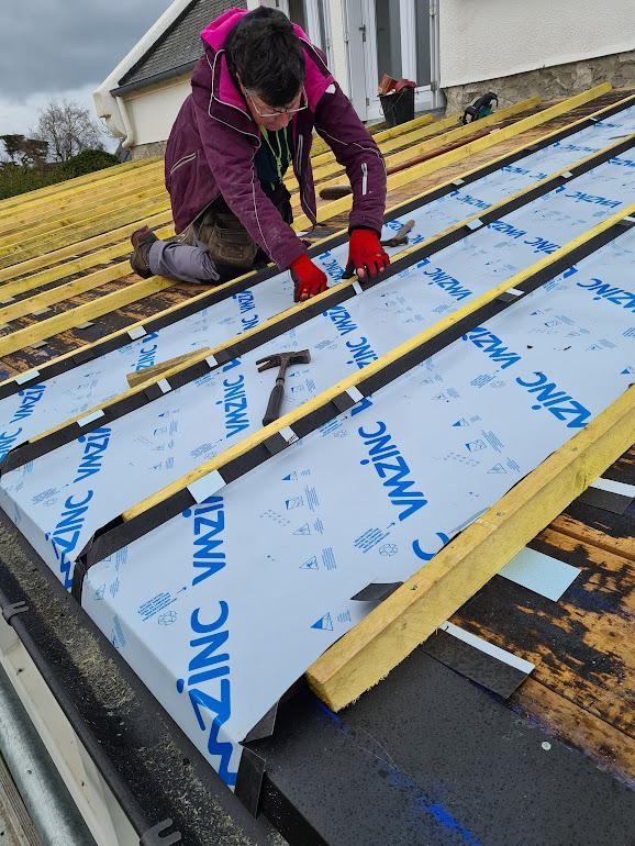 Travaux de zinguerie à Plouguin