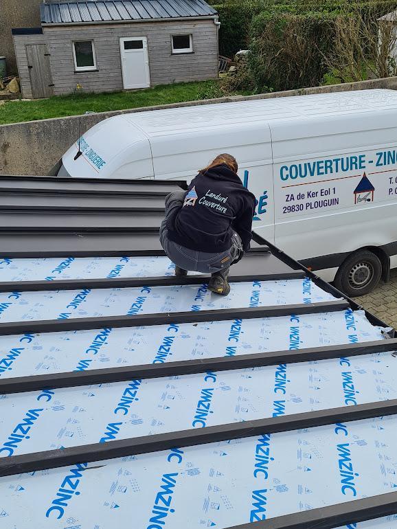 Tous travaux de zinguerie à Plouguin